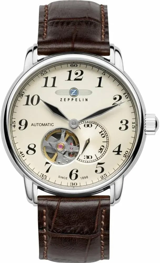 Zeppelin 7666-5 LZ 127 Graf automatisch horloge Beige