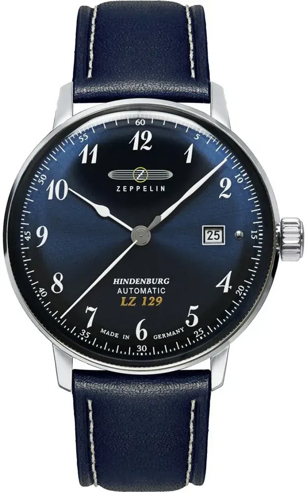 Zeppelin 8056-3 LZ 129 Hindenburg automatisch heren horloge Blauw