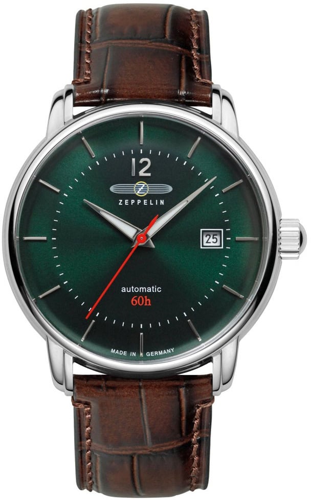 Zeppelin 8160-4 LZ-120 Bodensee automatisch heren horloge Groen