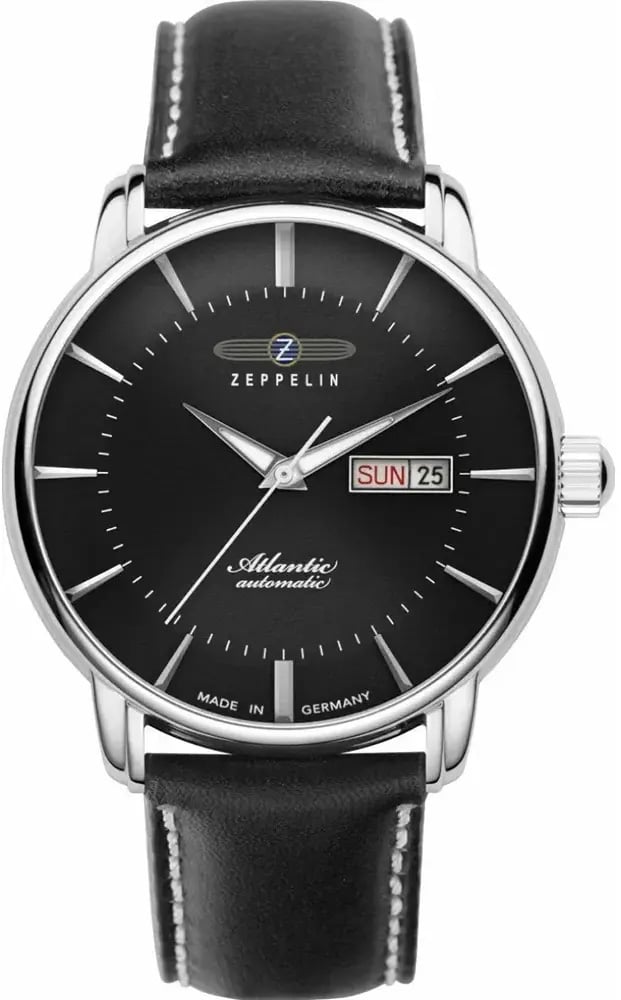 Zeppelin 8466-2 Atlantic automatisch heren horloge Zwart