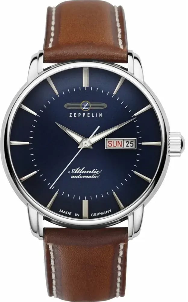 Zeppelin 8466-3 Atlantic automatisch heren horloge Blauw