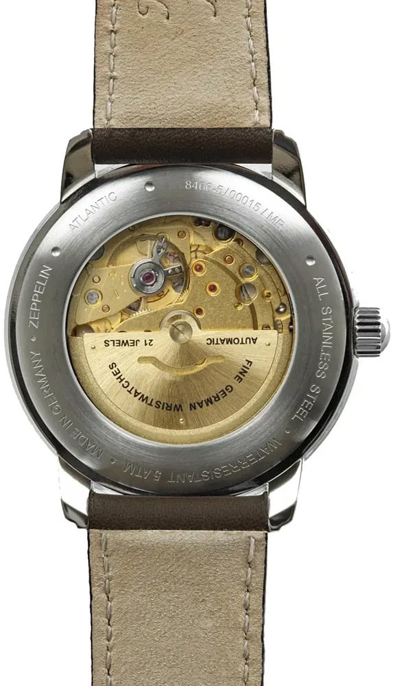 Zeppelin 8466-5 Atlantic automatisch heren horloge Beige