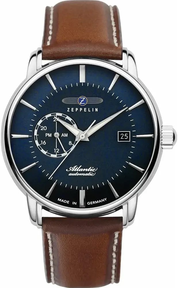 Zeppelin 8470-3 Atlantic automatisch horloge Blauw