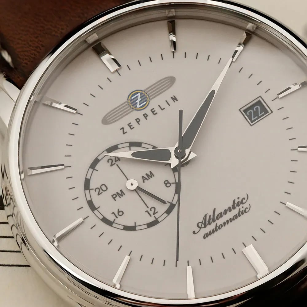 Zeppelin 8470-5 Atlantic automatisch heren horloge Beige