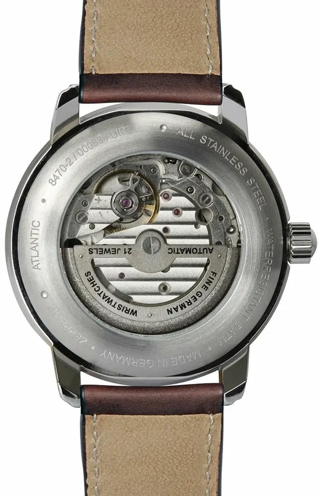 Zeppelin 8470-5 Atlantic automatisch heren horloge Beige