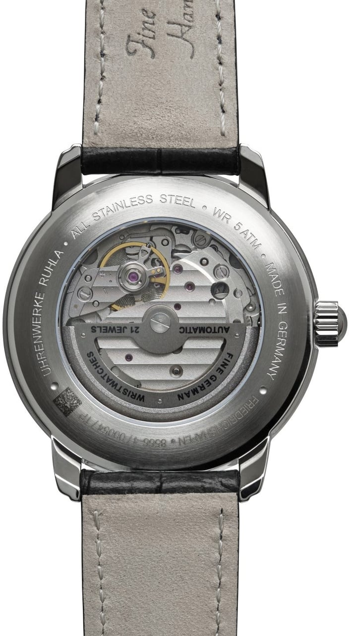 Zeppelin 8566-4 Friedrichshafen automatisch horloge Zilver