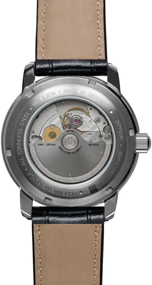Zeppelin 8596-3 Friedrichshafen automatisch GMT horloge Zilver
