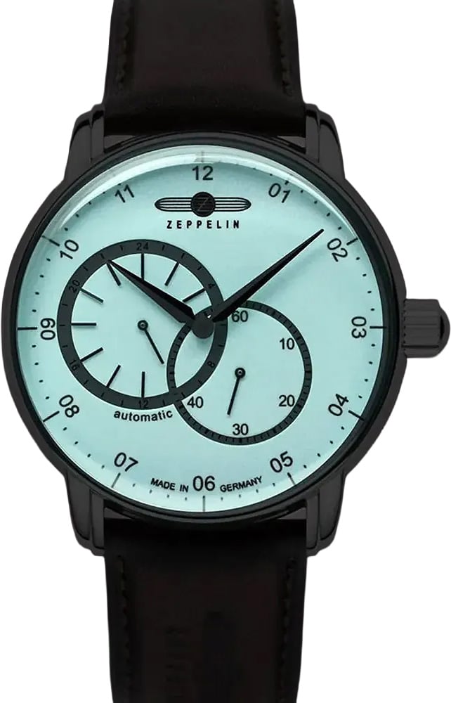 Zeppelin 8662-5 New Captain's Line automatisch horloge Beige