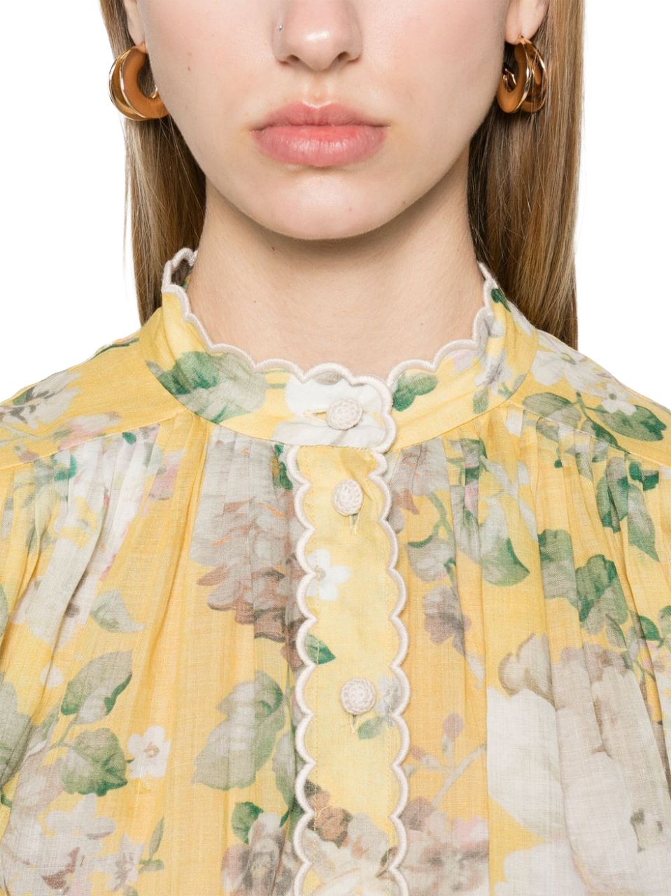 Zimmermann Shirts Yellow Geel
