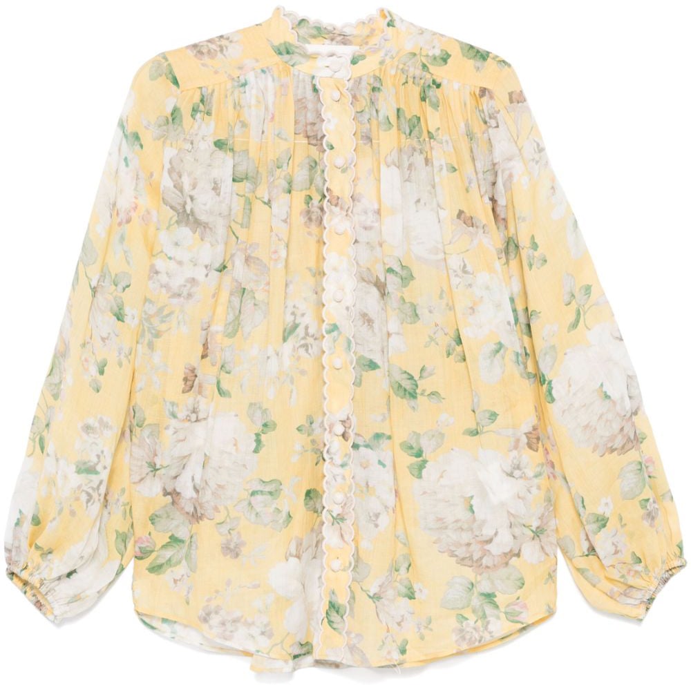 Zimmermann Shirts Yellow Geel