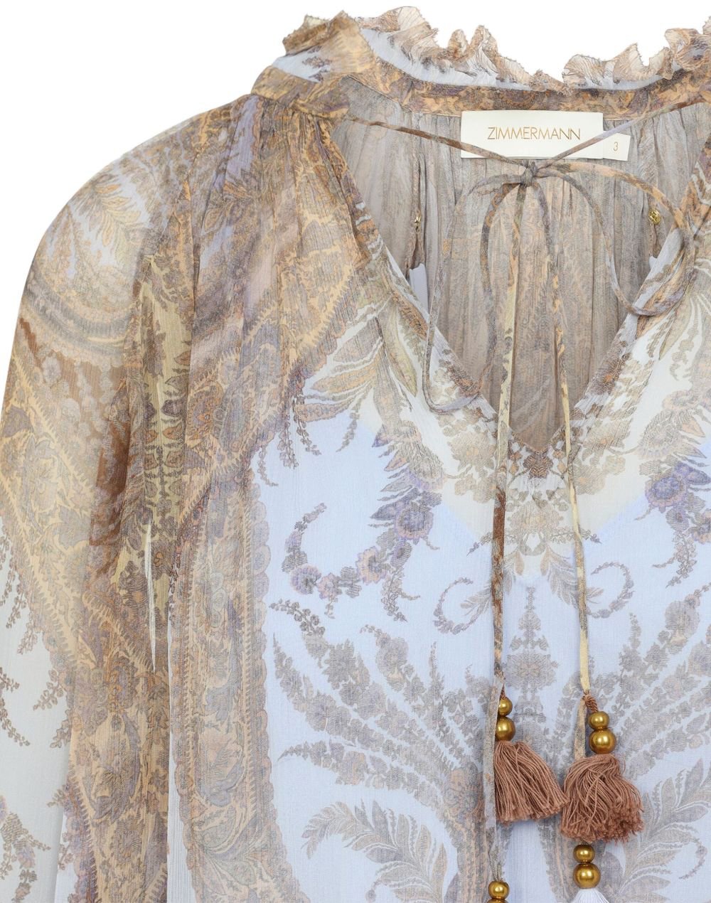 Zimmermann Shirts Lilac Paars