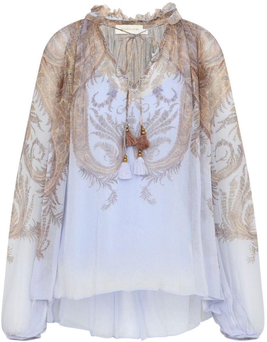 Zimmermann Shirts Lilac Paars