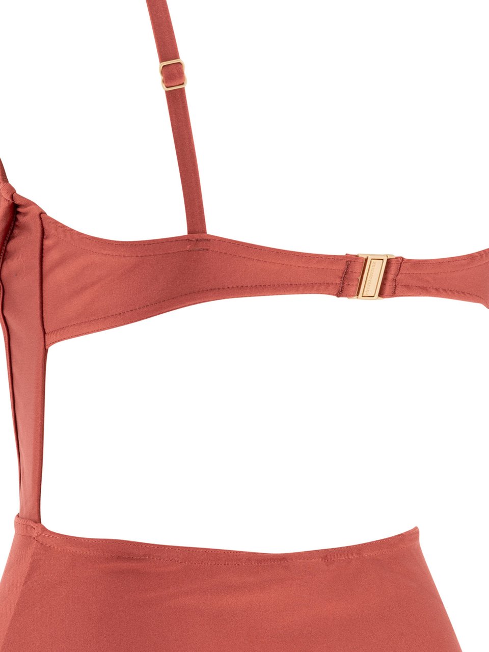 Zimmermann "Acacia" corset swimsuit Roze