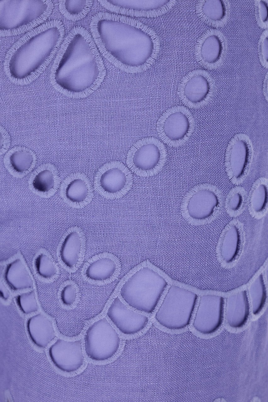 Zimmermann Zimmermann Purple linen Pop pants Paars