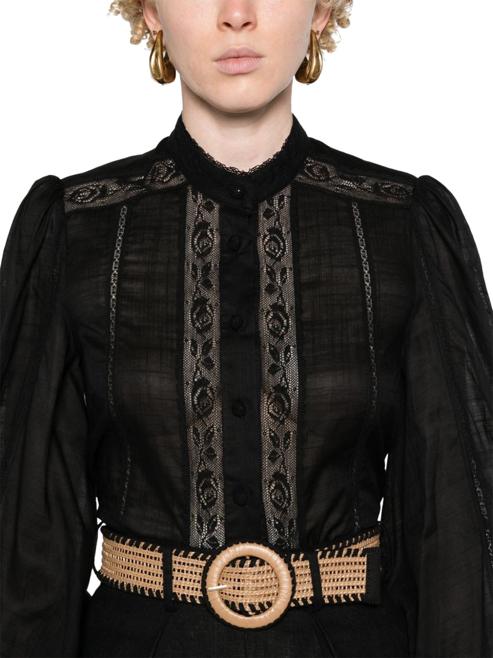 Zimmermann Shirts Black Zwart