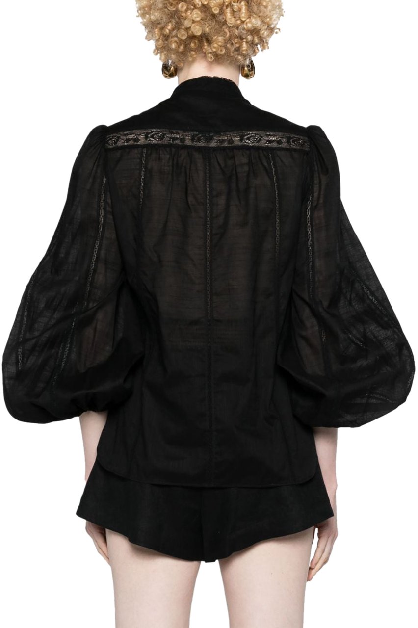 Zimmermann Shirts Black Zwart