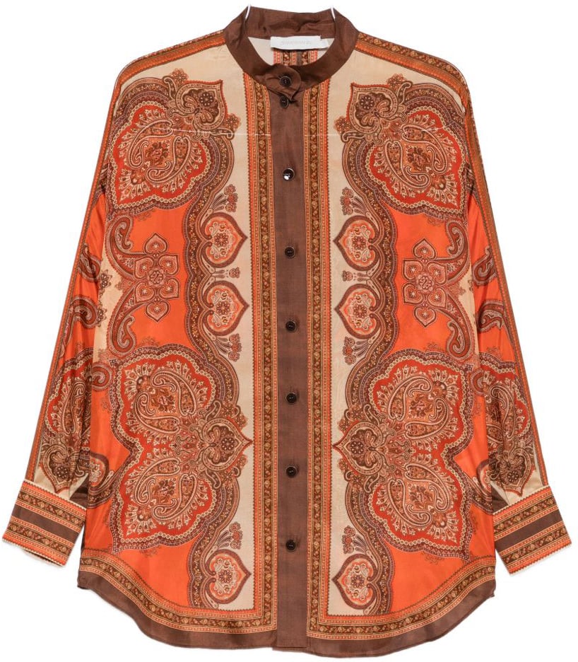 Zimmermann Shirts Orange Oranje