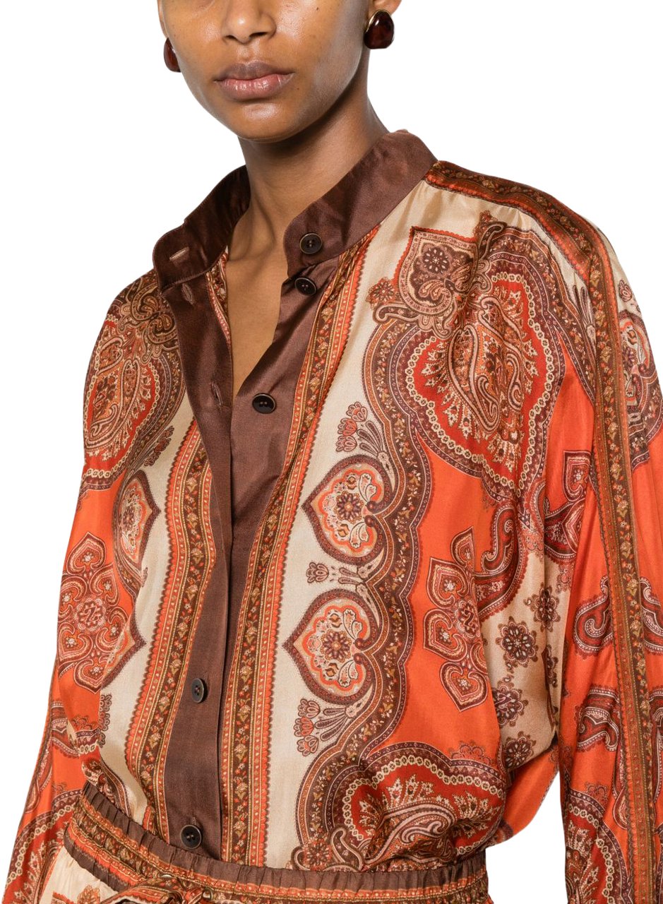 Zimmermann Shirts Orange Oranje