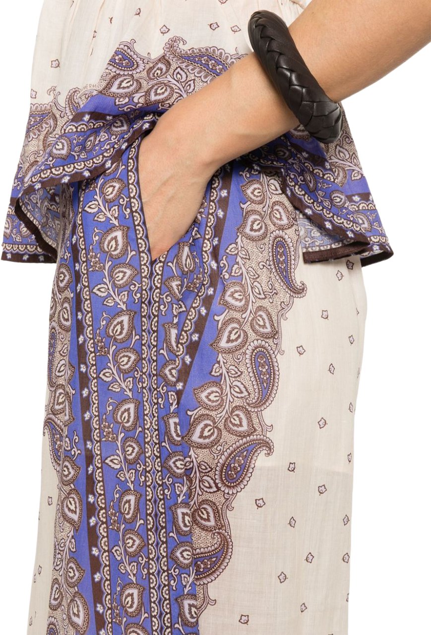 Zimmermann Trousers Purple Wit