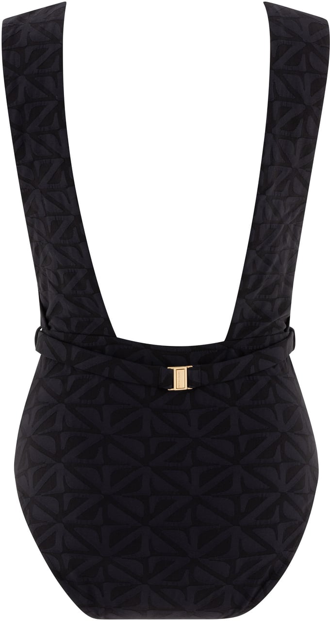 Zimmermann "Maxine" One-piece swimsuit Zwart