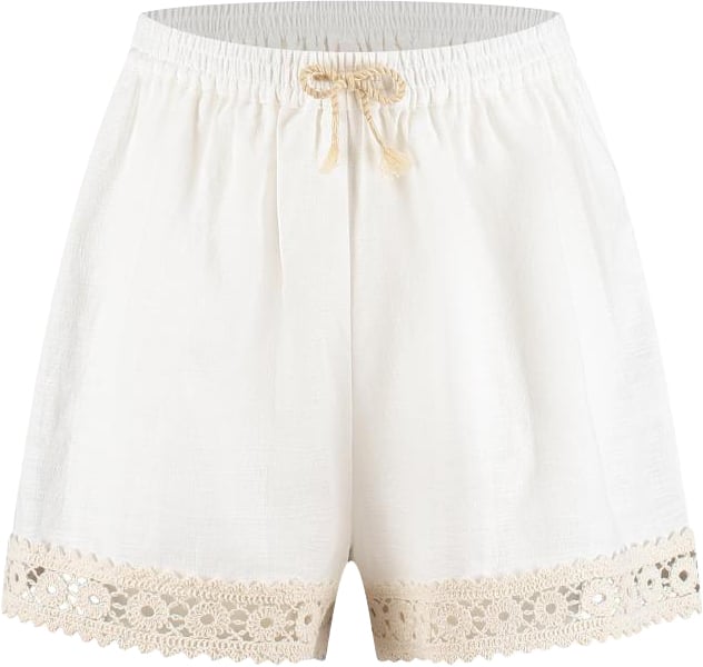 Zimmermann Wylie Kids Trimmed Short Wit