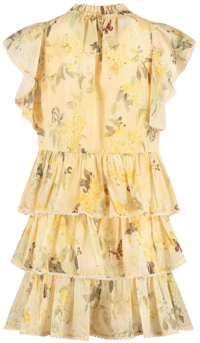 Zimmermann Cascadian Kids Swing Dress Geel