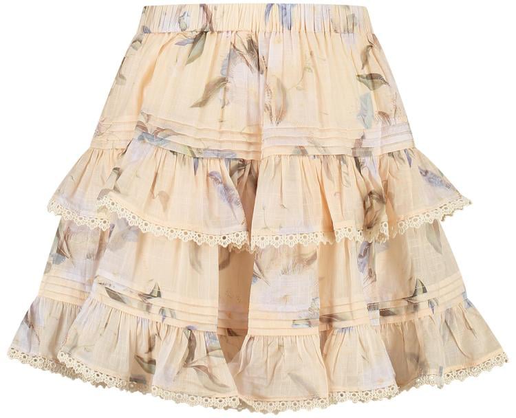 Zimmermann Cascadian Kids Frill Skirt Roze