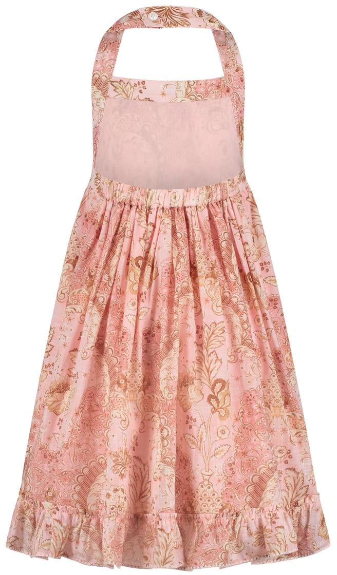 Zimmermann Daylight Kids Halter Dress Roze