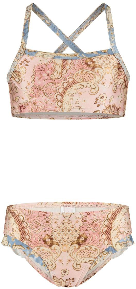 Zimmermann Daylight Kids Frill Bikini Roze