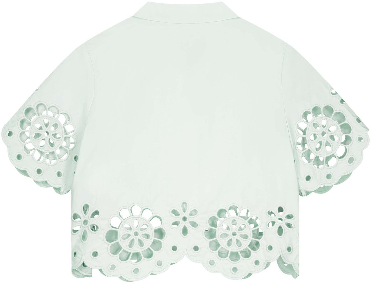 Zimmermann Awaken Kids Broderie Shirt Groen