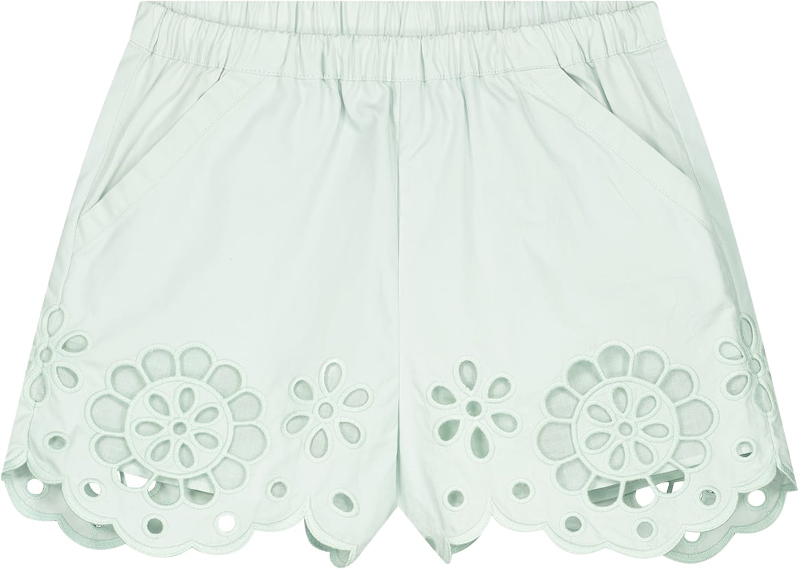 Zimmermann Awaken Kids Broderie Short Groen