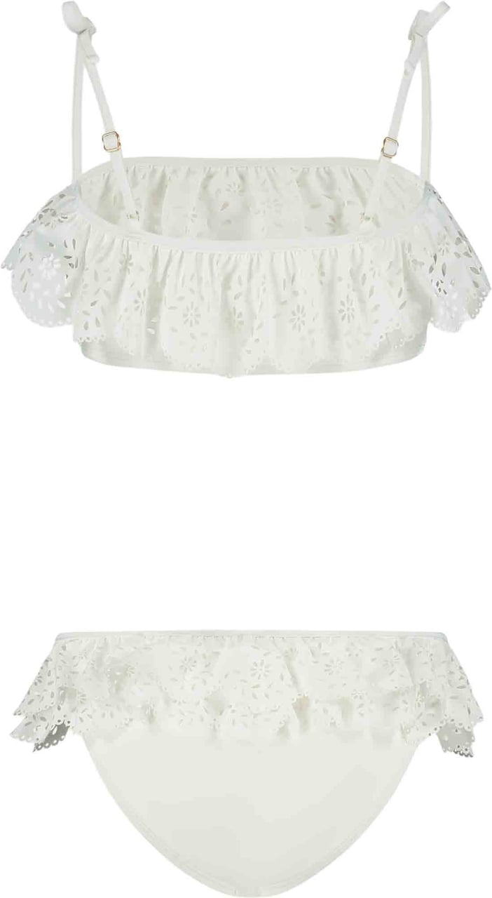 Zimmermann Indra Kids Cut Out Bikini Wit