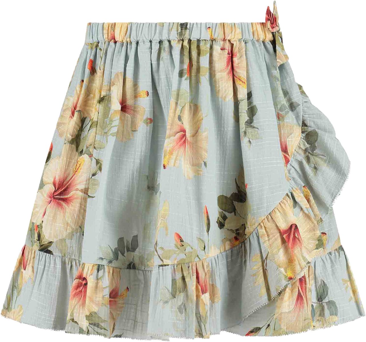 Zimmermann Mahon Kids Frill Skirt Blauw