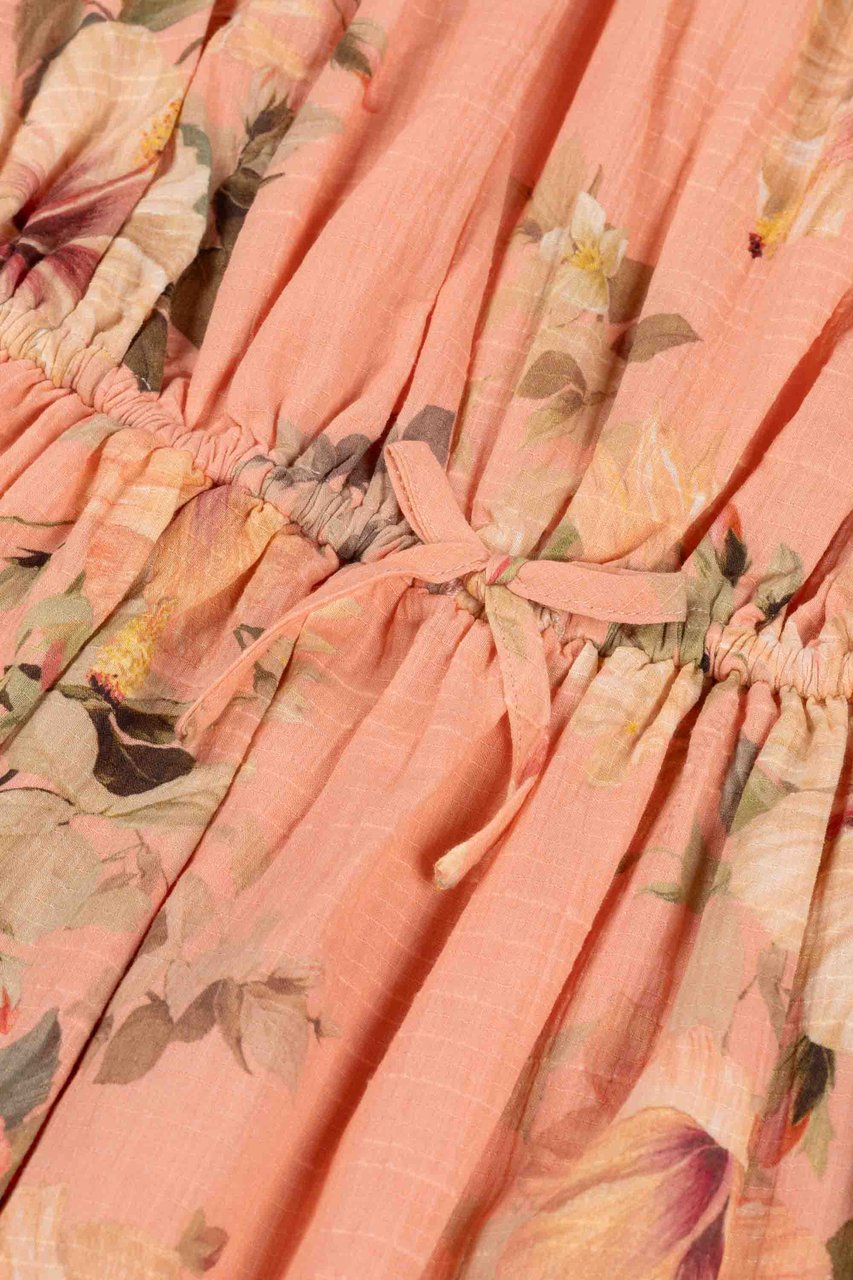 Zimmermann Mahon Kids Flip Dress Oranje