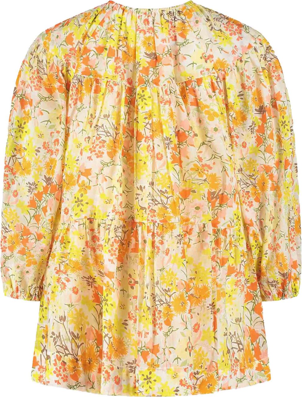 Zimmermann Solstice Kids Panelled Dress Geel