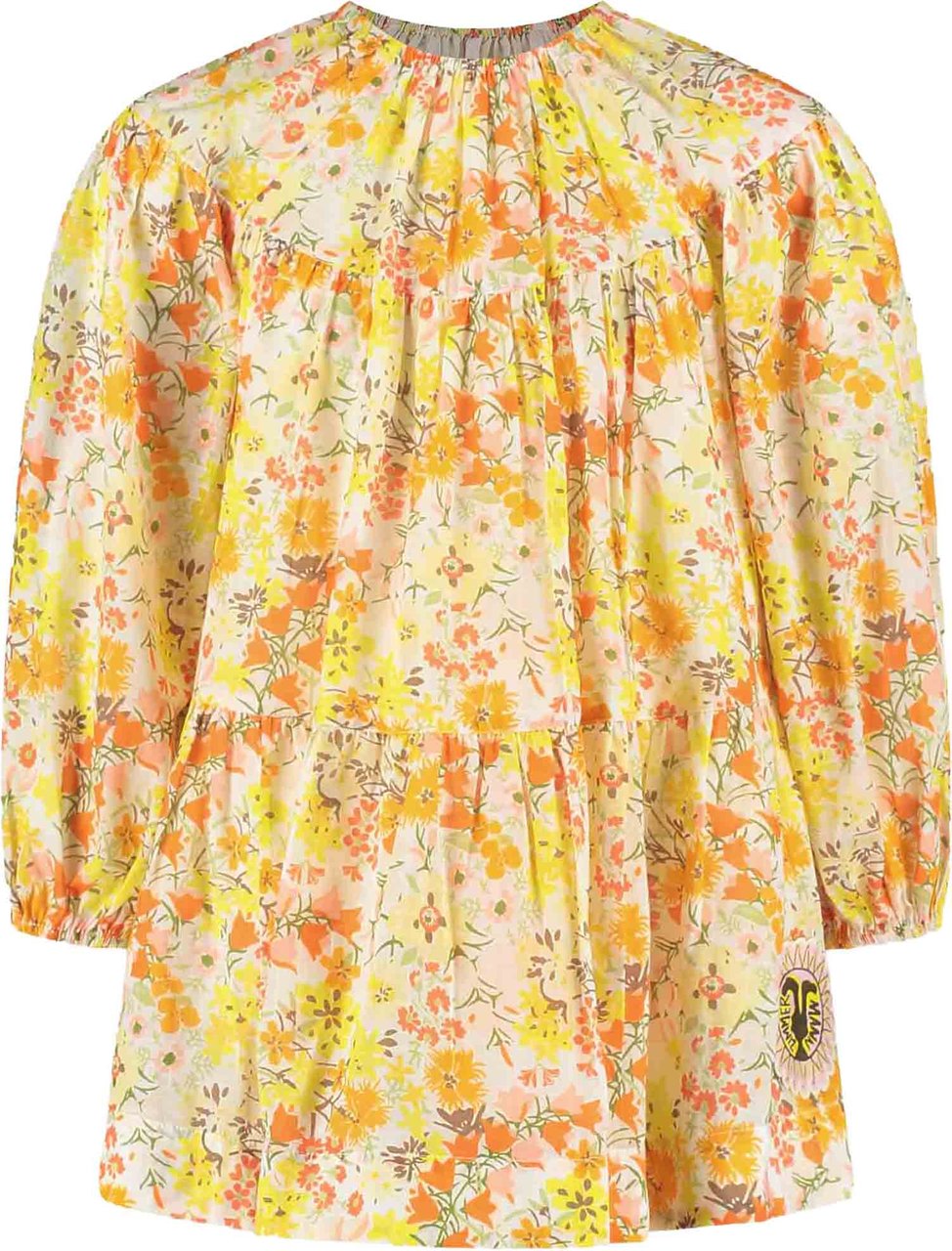 Zimmermann Solstice Kids Panelled Dress Geel
