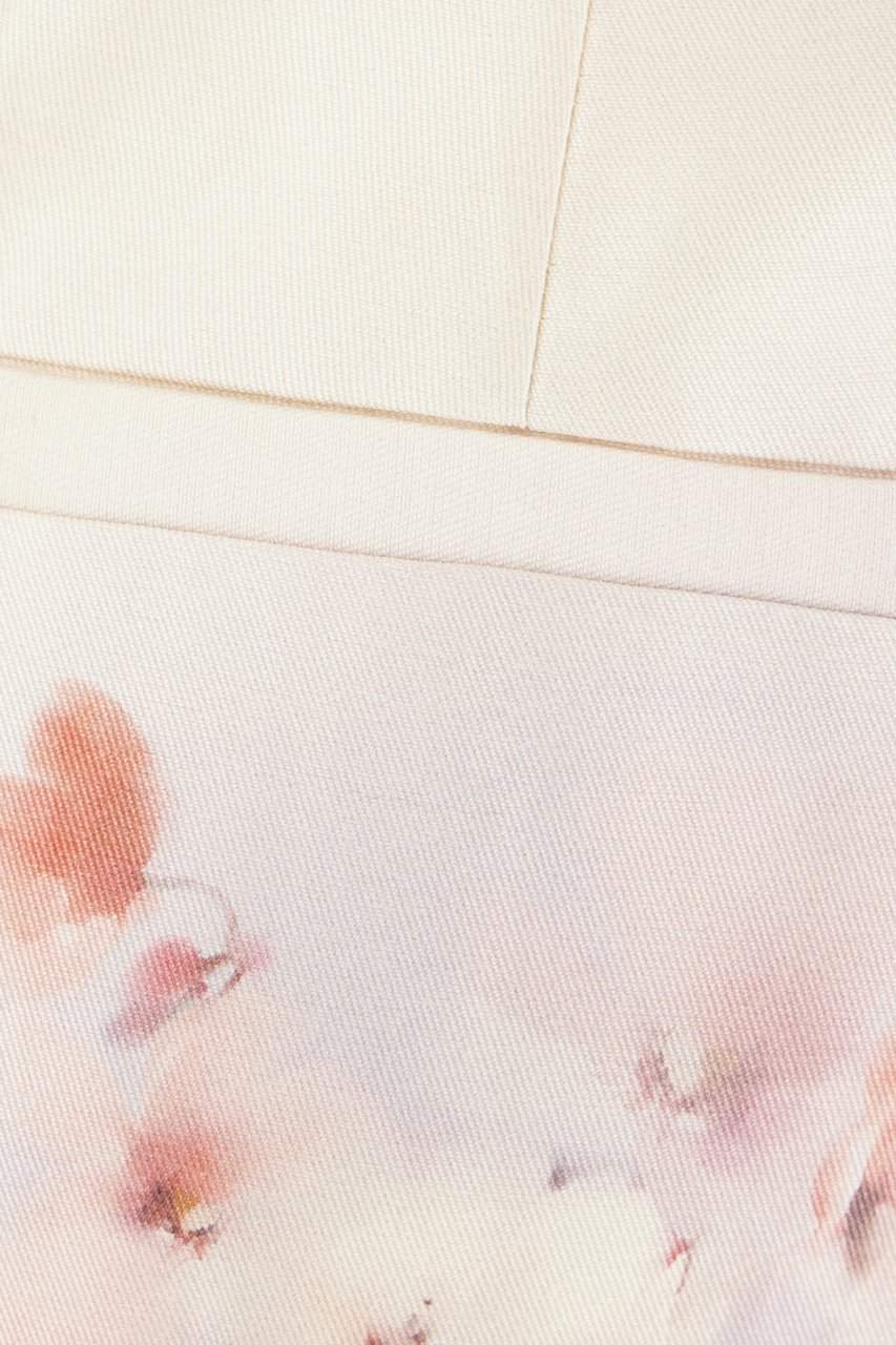 Zimmermann Zimmermann Printed silk blend Crush shorts Divers