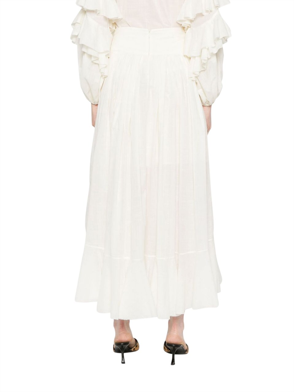Zimmermann Skirts White Wit