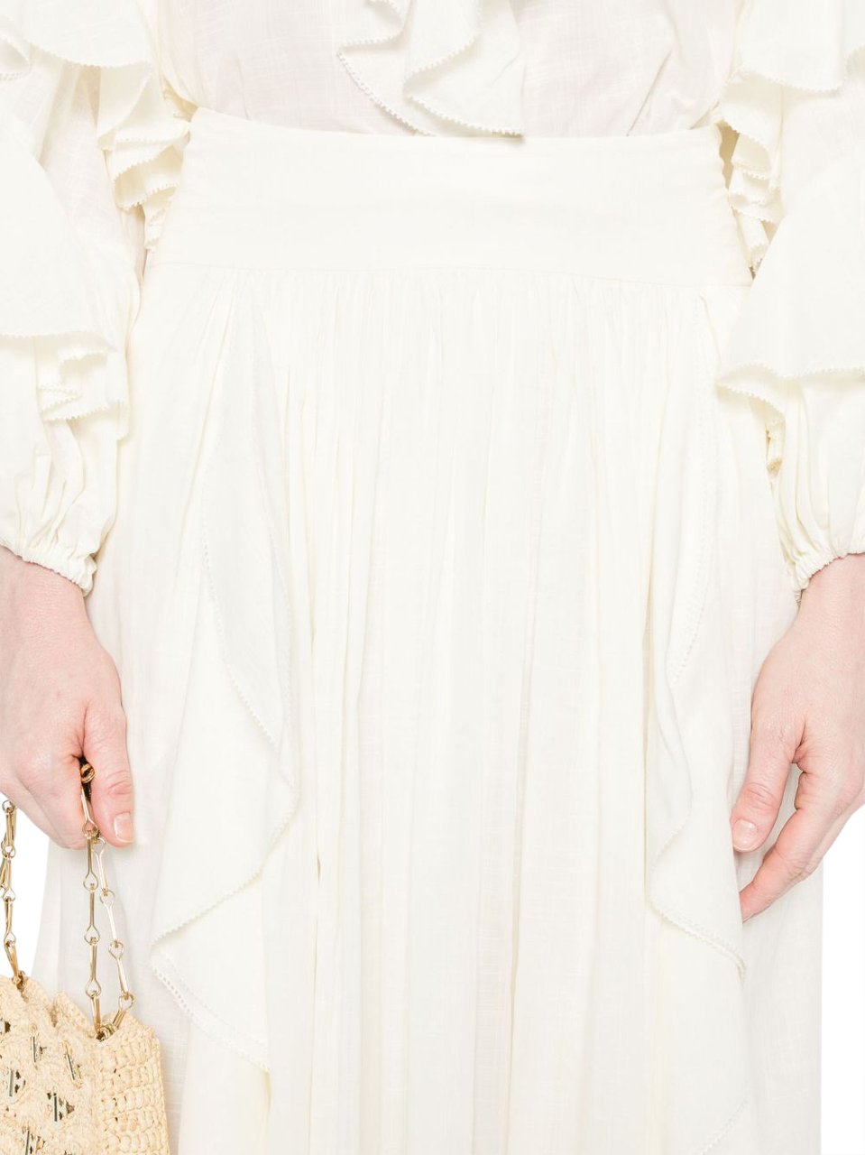Zimmermann Skirts White Wit