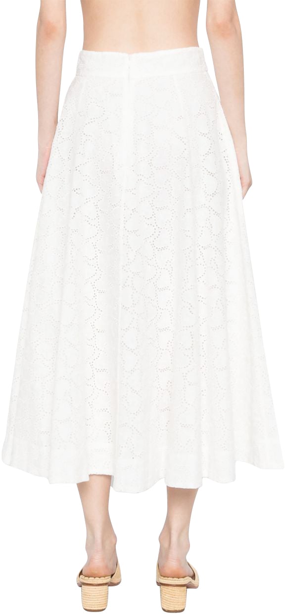 Zimmermann Skirts White Wit