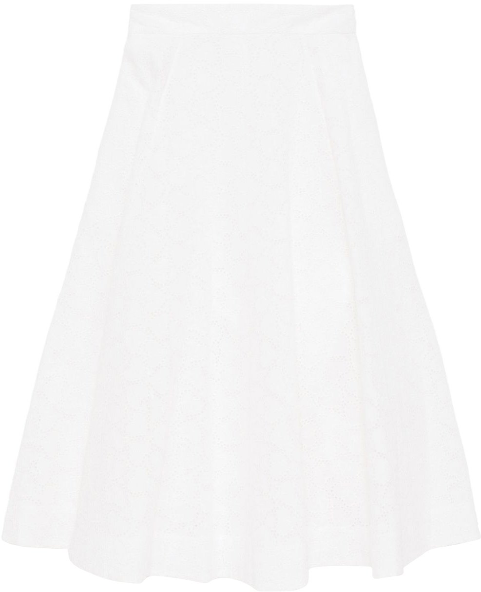 Zimmermann Skirts White Wit