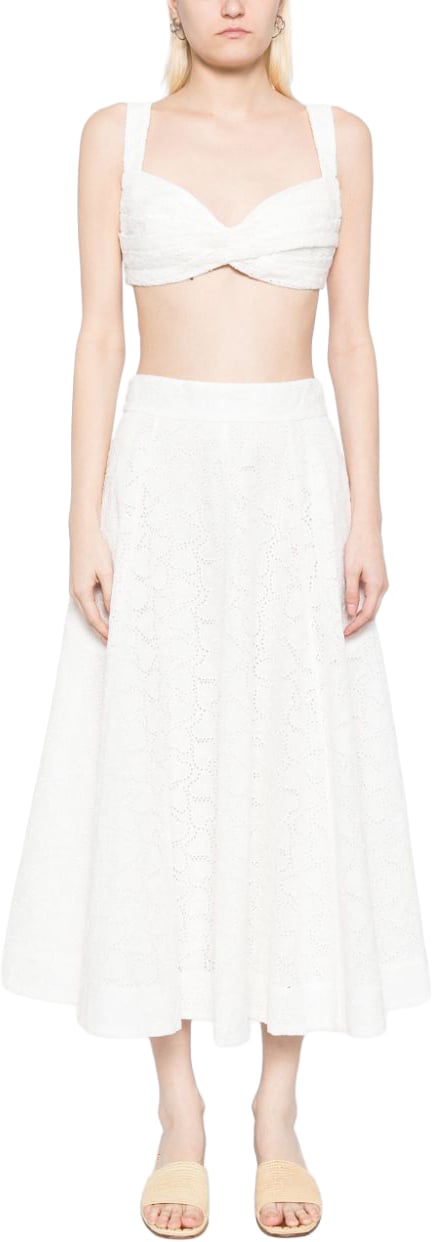 Zimmermann Skirts White Wit