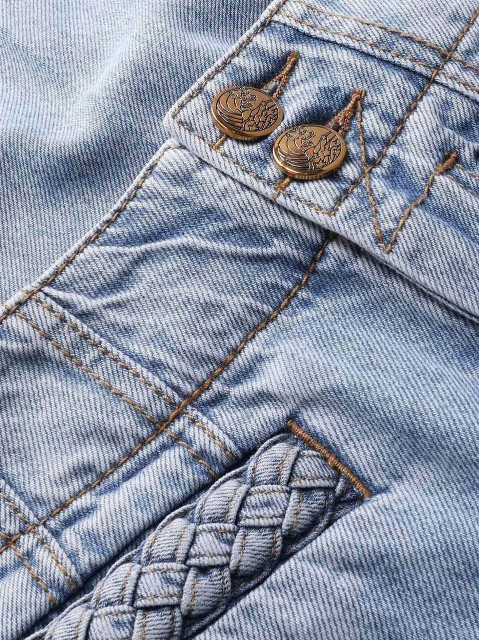 Zimmermann Shorts Clear Blue Blauw