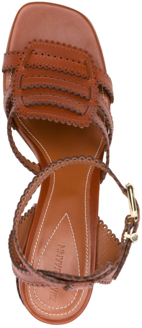 Zimmermann Sandals Powder Roze
