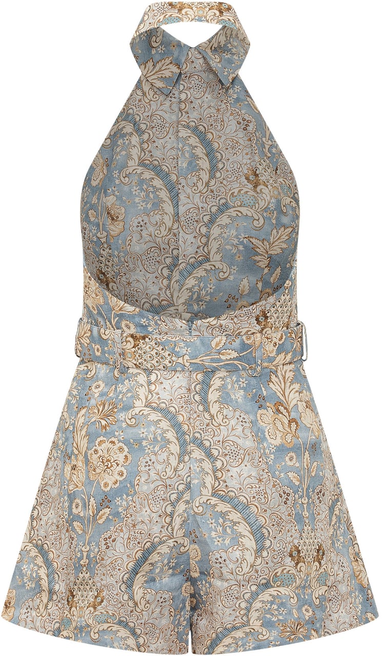 Zimmermann DAYLIGHT PLAYSUIT Lichtblauw