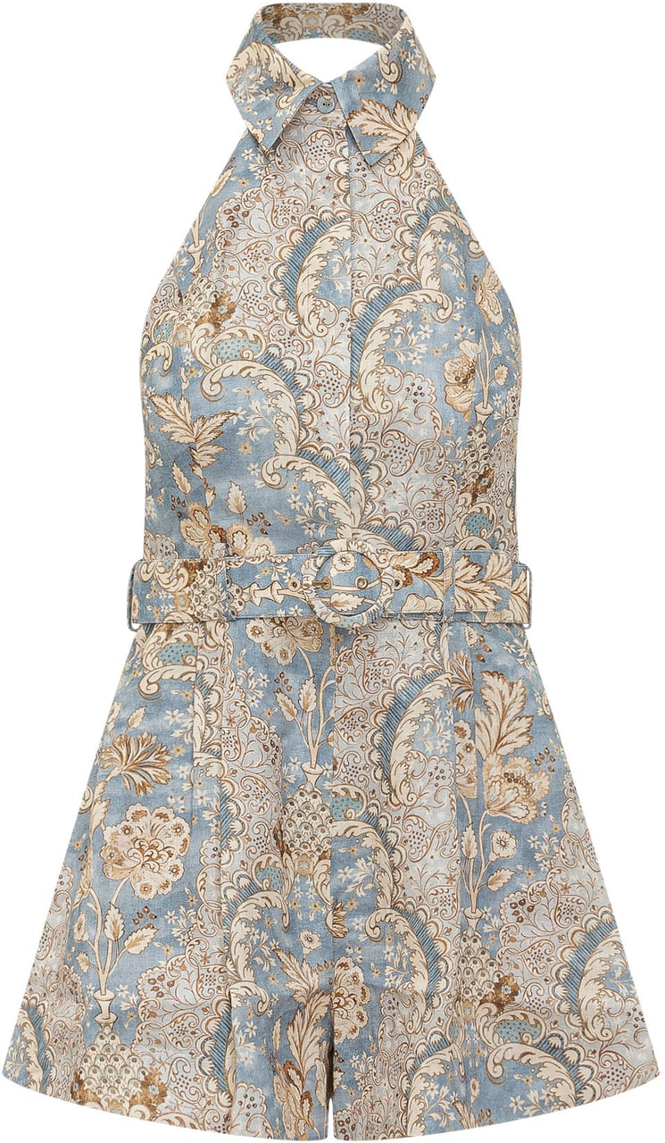 Zimmermann DAYLIGHT PLAYSUIT Lichtblauw