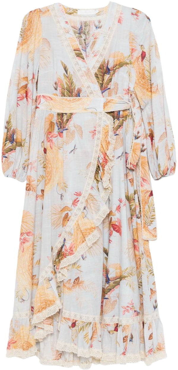 Zimmermann Dresses Clear Blue Blauw