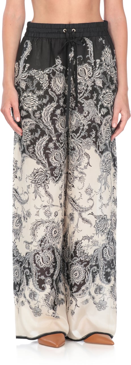 Zimmermann Trousers Ivory Wit