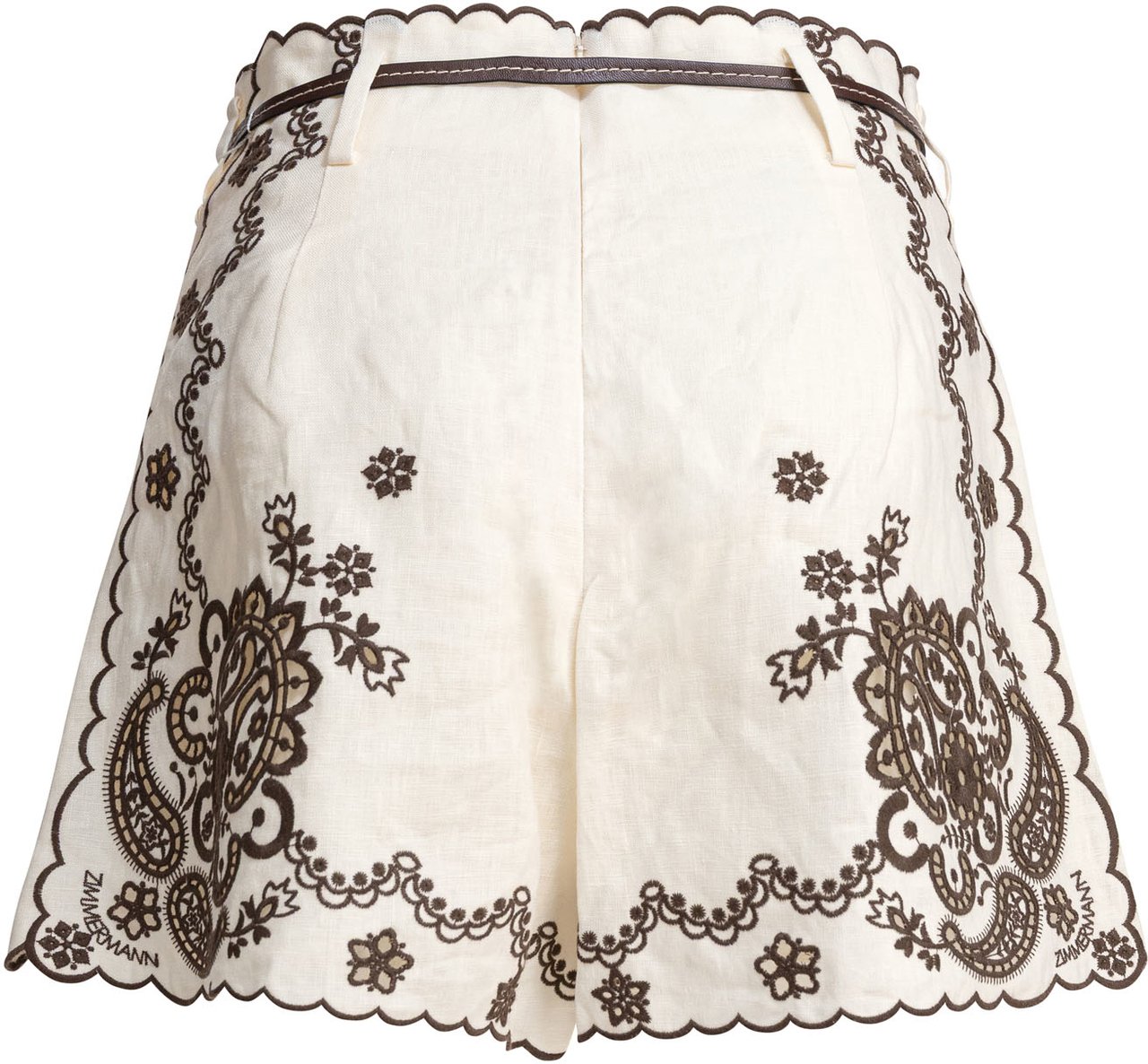 Zimmermann Ascension Embroidered Short Wit