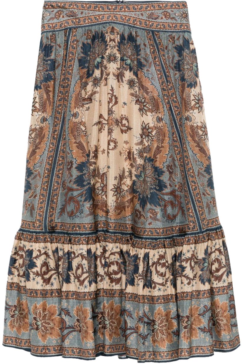 Zimmermann Skirts Blue Blauw